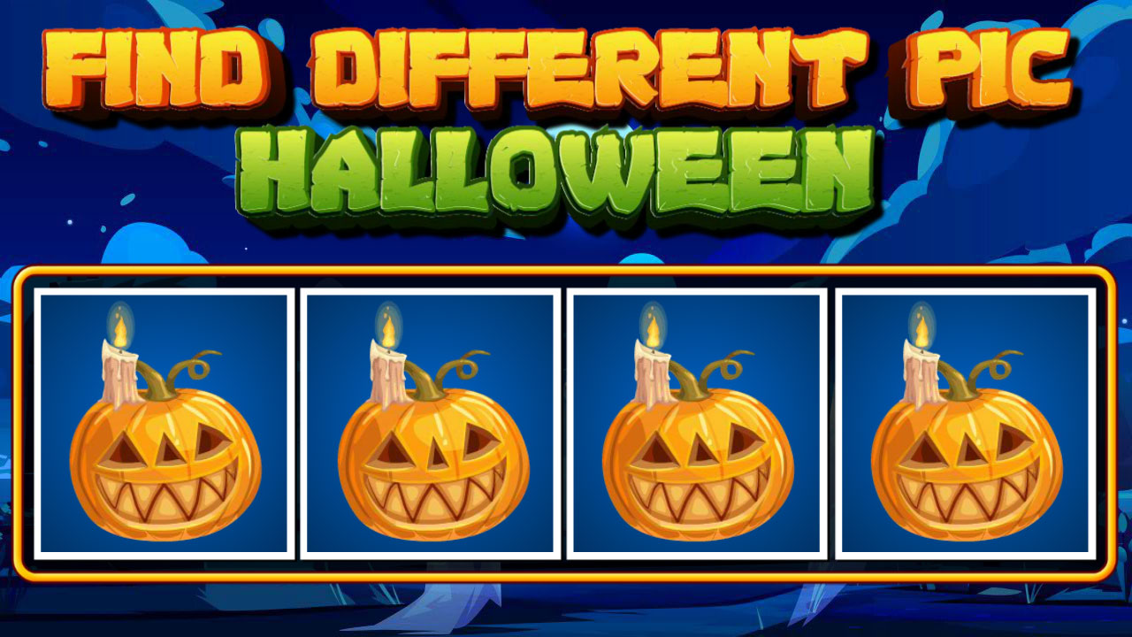 Image Find Different Pic Halloween