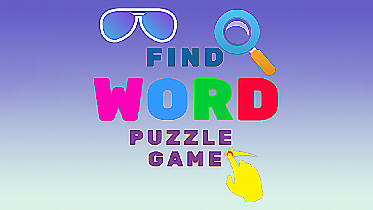 Image Word Finding Puzzle Game