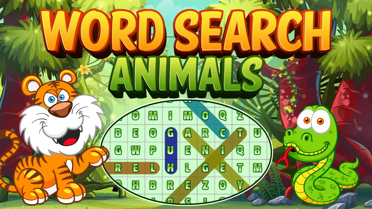 Image Word Search Animals