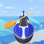 Rowing boat 3d